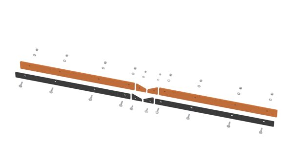 Iron Baltic Kumiterä V-1800mm ( PU 10mm ), kpl