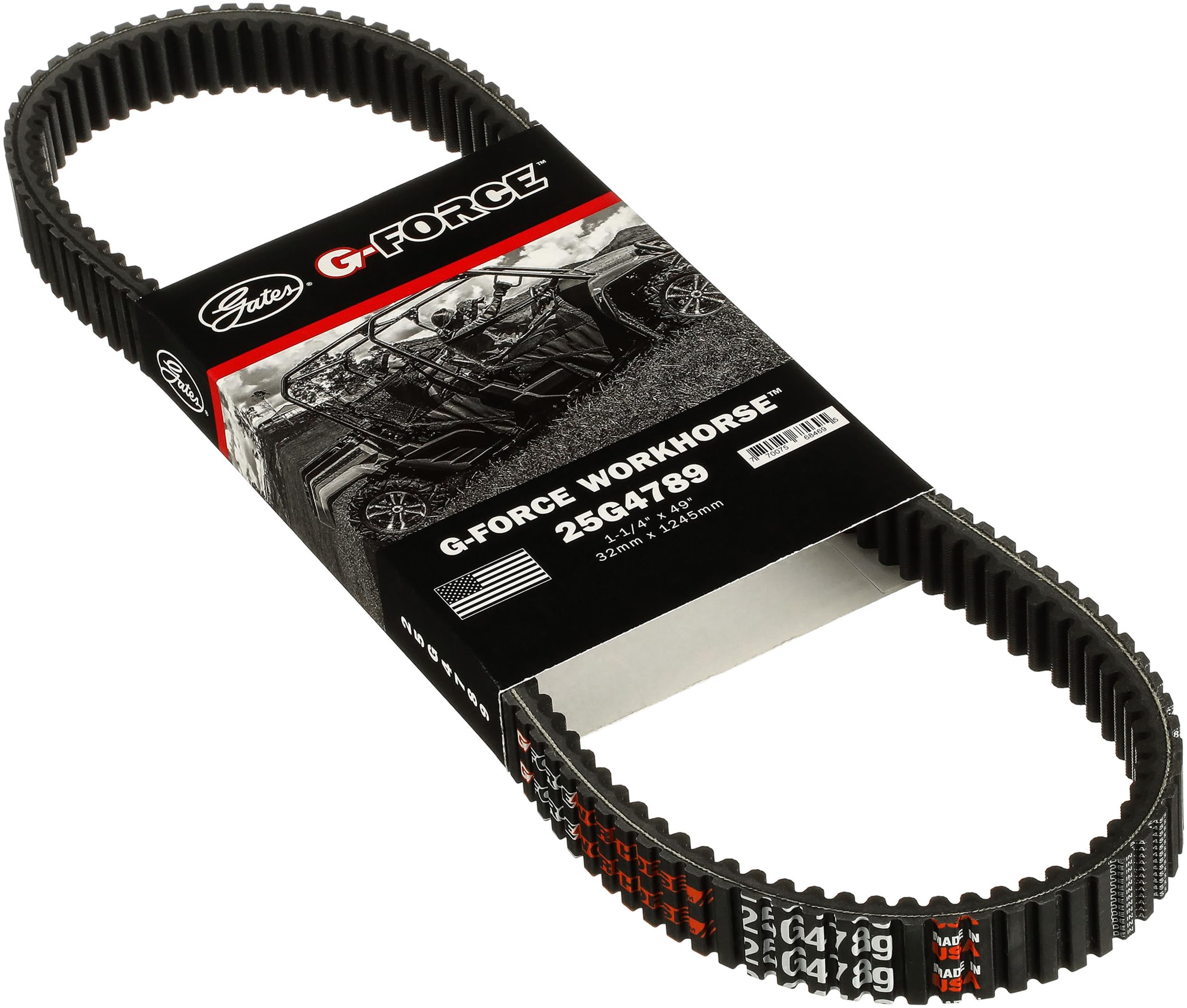 25G4789 G-Force ATV Variaattorinhihna 1246x32mm, John Deere Gator HPX 617cc 2004-17 (M155037) (90-UA469)