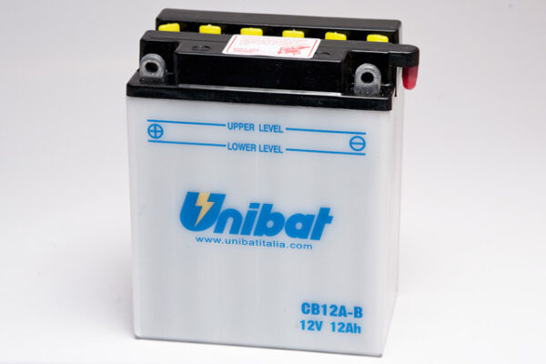 Unibat CB12A-B-SM AKKU Conventional 12V 12Ah 165Cca 134x80x160mm (YB12A-B)
