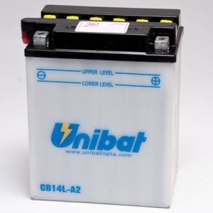 Unibat CB14L-A2-SM AKKU Conventional Series 12V 14Ah 190Cca 134x89x166mm