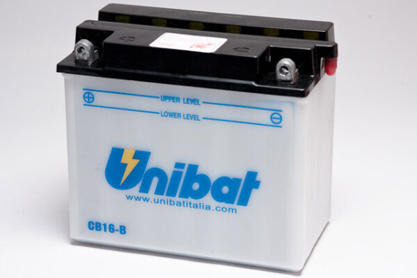 Unibat CB16-B-SM AKKU Conventional Series 12V 19Ah 240Cca 175x100x155mm