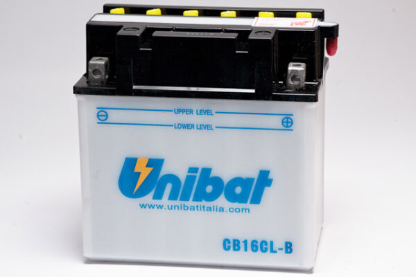 Unibat CB16CL-B-SM AKKU Conventional Series 12V 19Ah 240Cca 175x100x175mm
