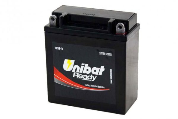 Unibat CB5LB-FA AKKU AGM Ready Series 12V 5Ah 75Cca 120x60x130mm
