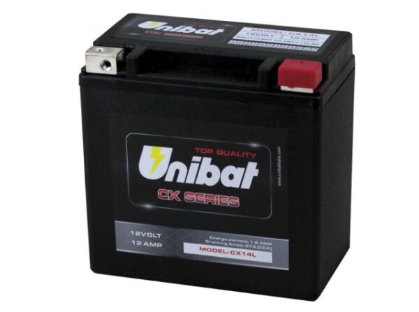 Unibat CX14L AKKU AGM CX Series 12V 12Ah 275Cca 150x87x145mm