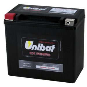 Unibat CX16B AKKU AGM CX Series 12V 19Ah 435Cca 175x100x155mm