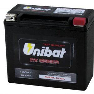 Unibat CX20L AKKU AGM CX Series 12V 18Ah 385Cca 176x87x154mm
