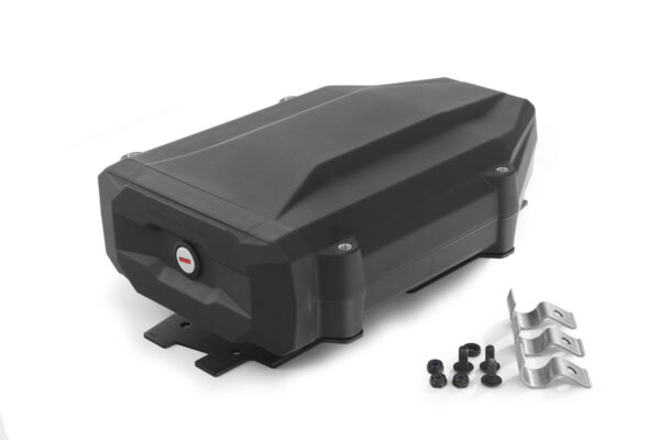 Wunderlich tool box with codeable lock - For original BMW keys - black - incl. two keys - black R1250GS/ GSA, R 1200 GS LC/ GSA