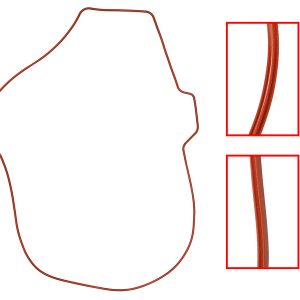 SnoX Ketjukotelon Tiiviste Arctic Cat  M6000/8000/9000 2018-22 (oem# 3602-113)