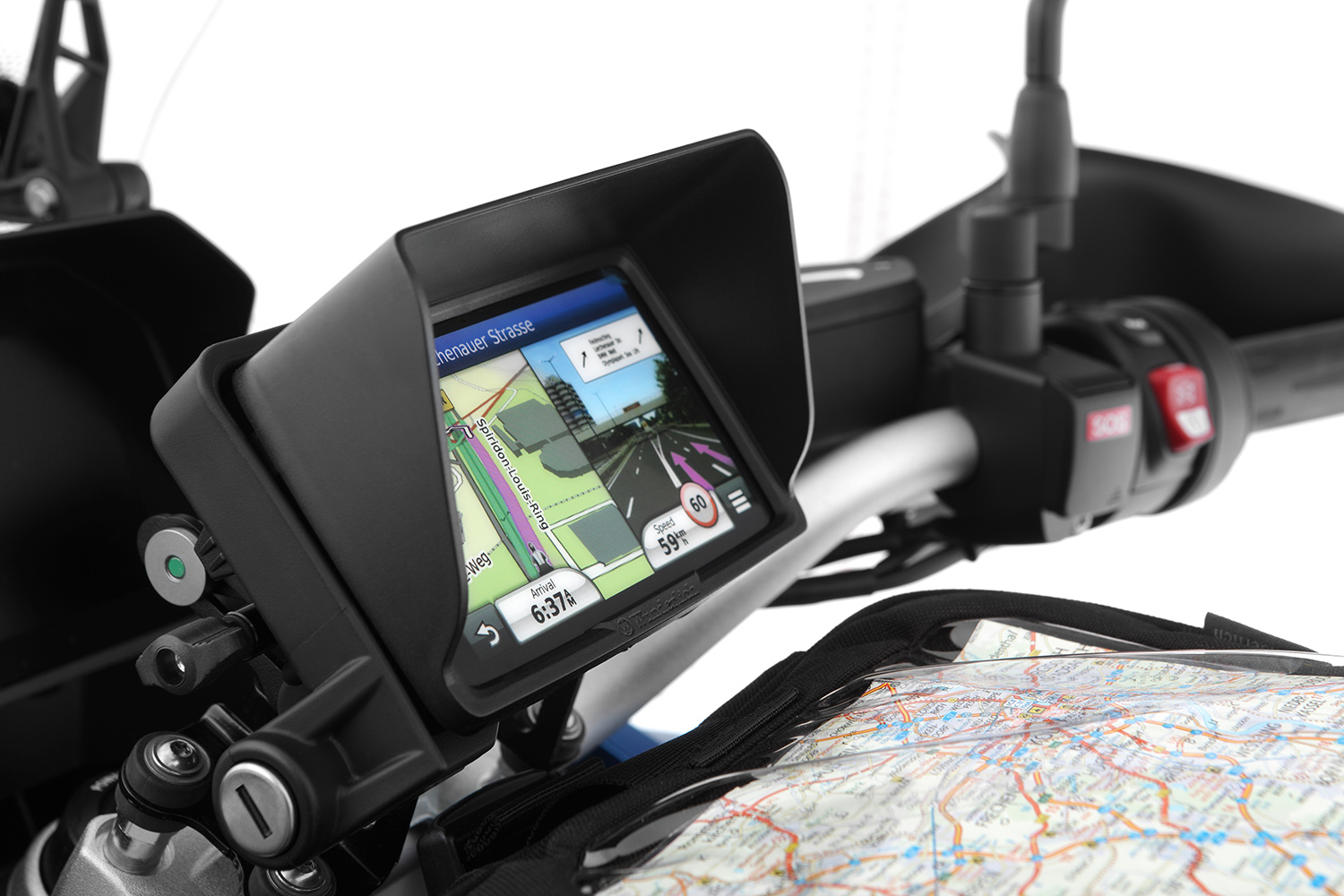 Wunderlich Device glare shield BMW Navigator VI - Image 5