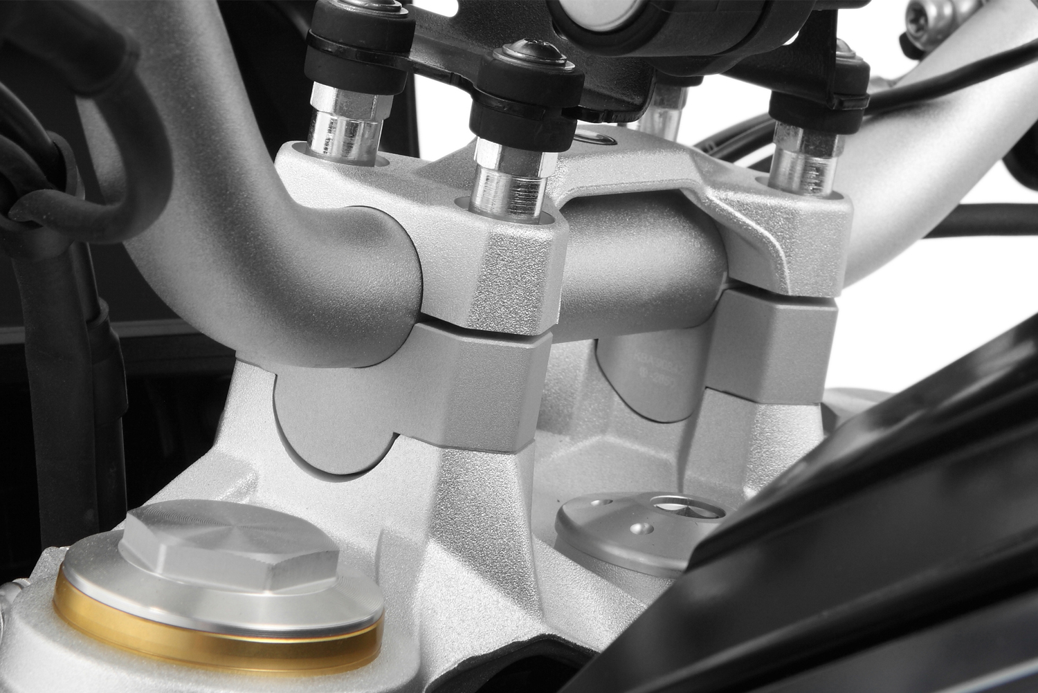 Wunderlich “ERGO” handlebar riser for models with BMW sat nav - Image 3