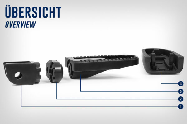 Wunderlich Vario footrest EVO1 - Image 3