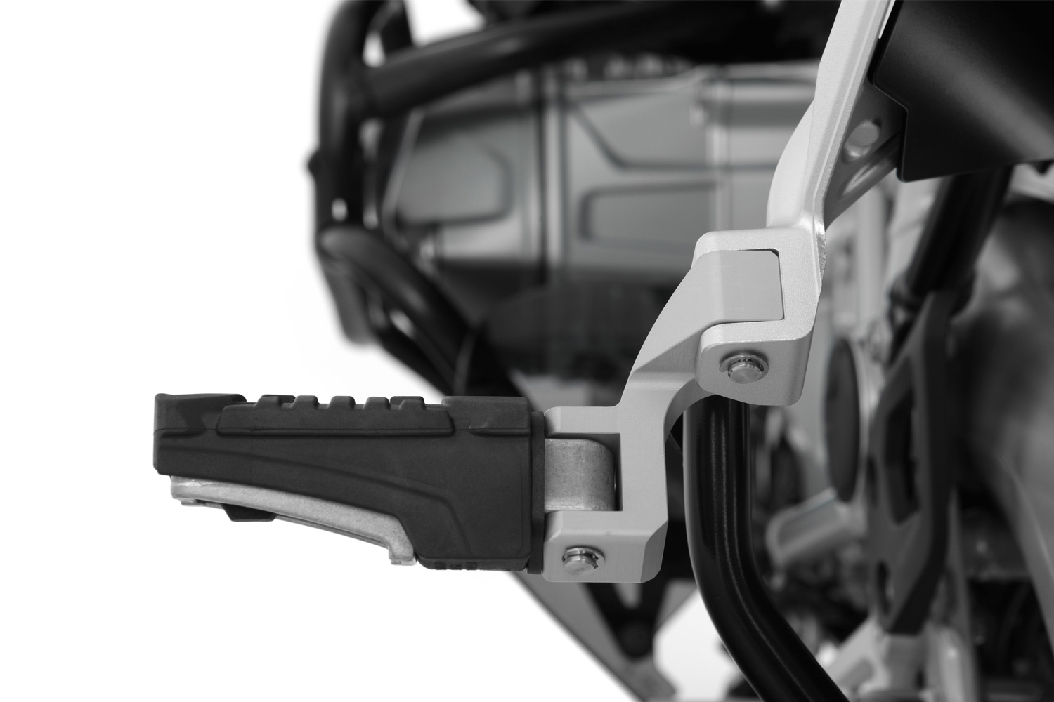 Passenger footrest relocation - silver 1200 GS LC - Image 3