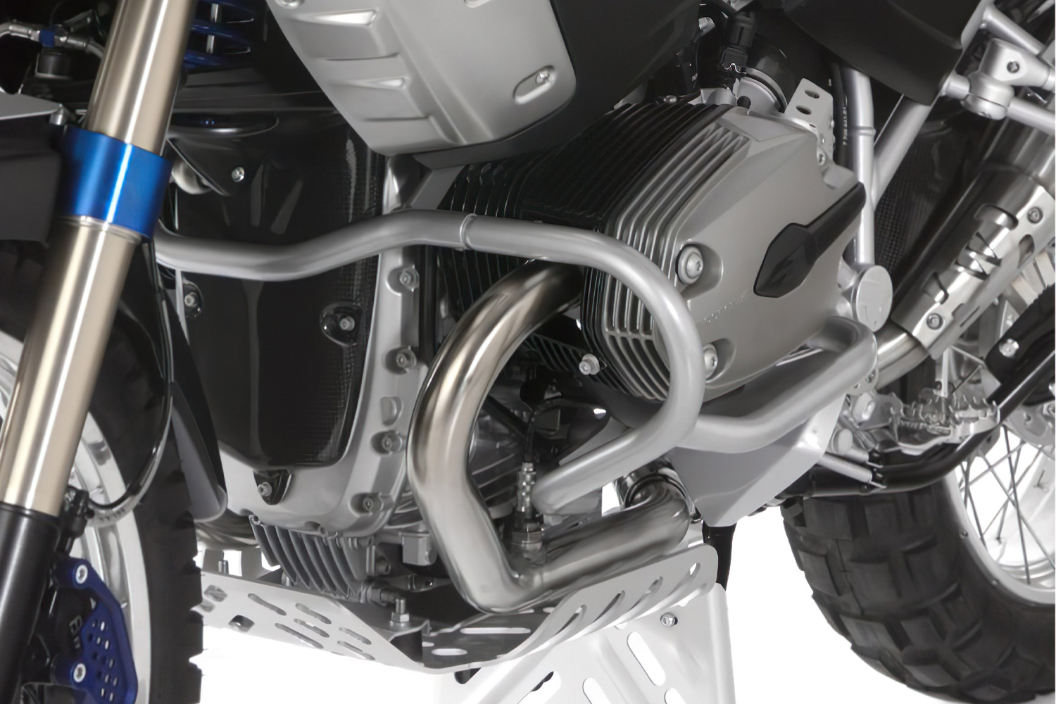 Engine protection bars R 1200 GS/GSA - silver - Image 3