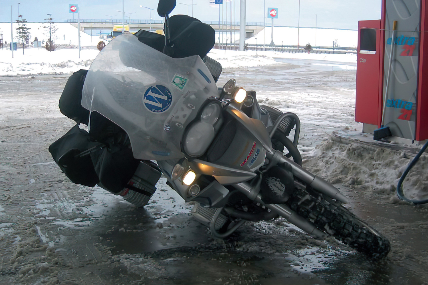 Engine protection bars R 1200 GS/GSA - silver - Image 9