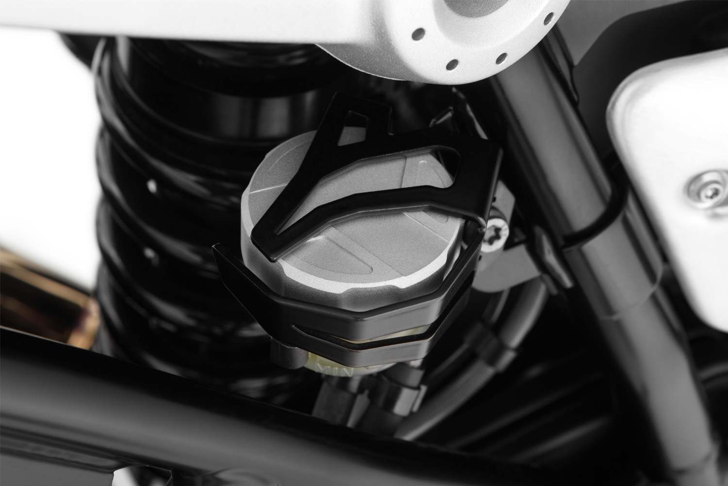 Brake reservoir protector rear - black R1200GS/Adv. - Image 4