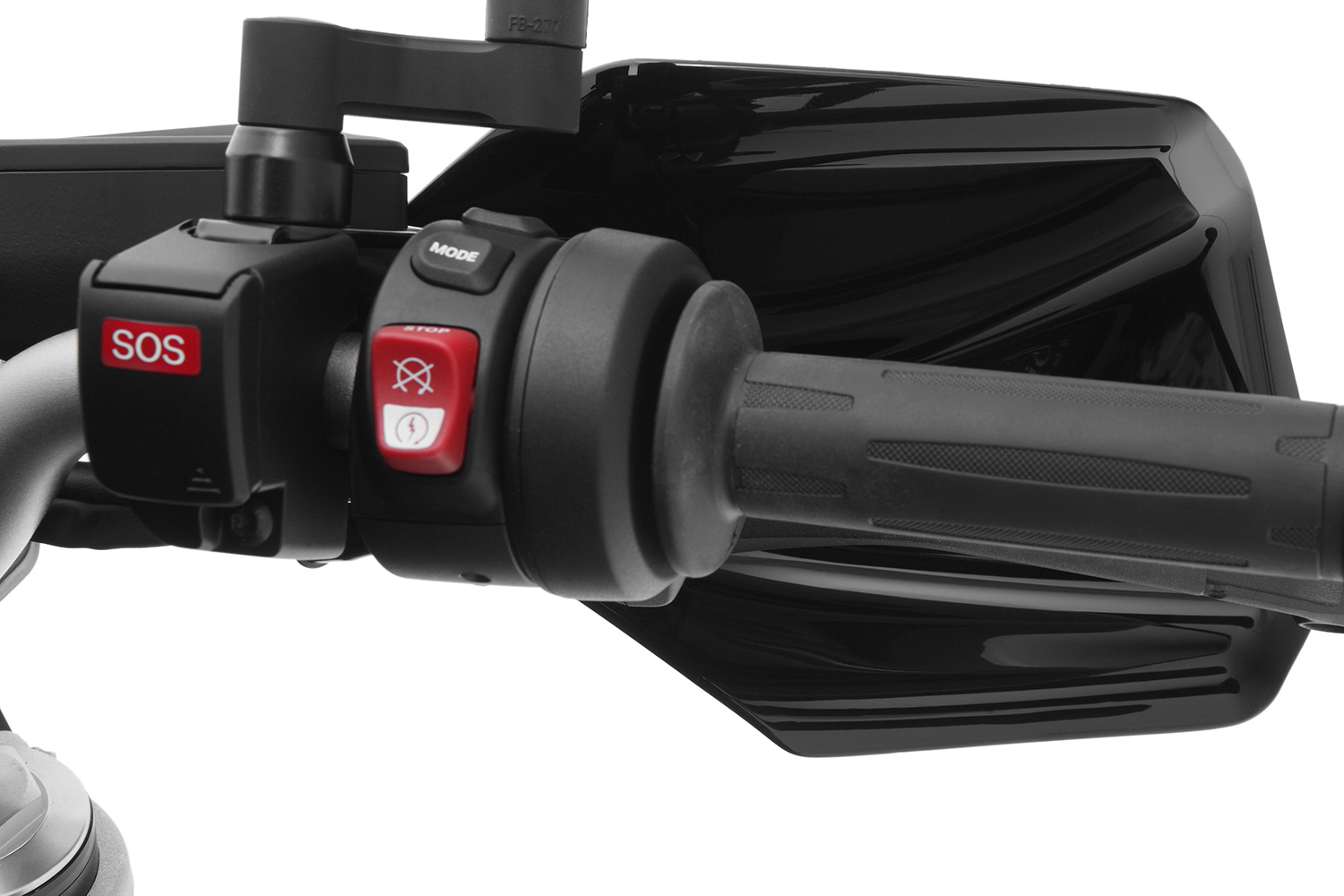 Wunderlich mounting kit for SOS-system - black R 1250 - Image 3