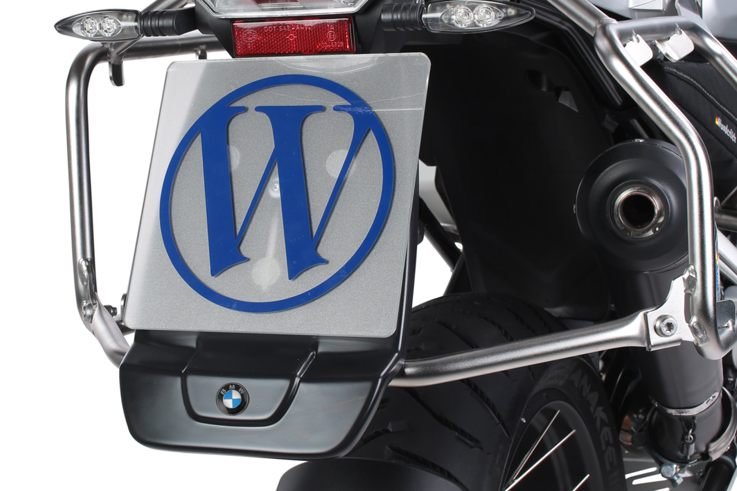 Wunderlich Extenda Fender for rear with BMW emblem - Image 2