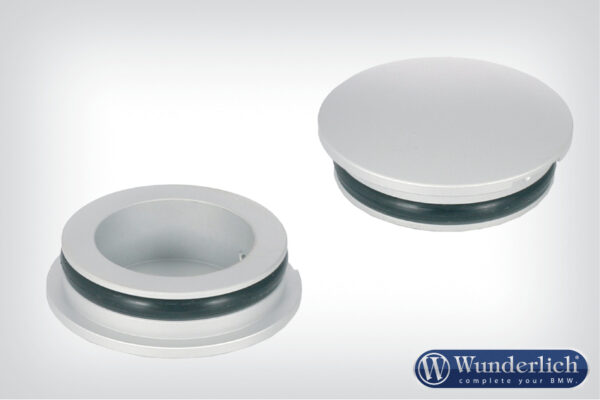 Fork tube cover set - silver R1100GS/R/R850R/GS/ R1200GS/GSA/RT LC - Image 3