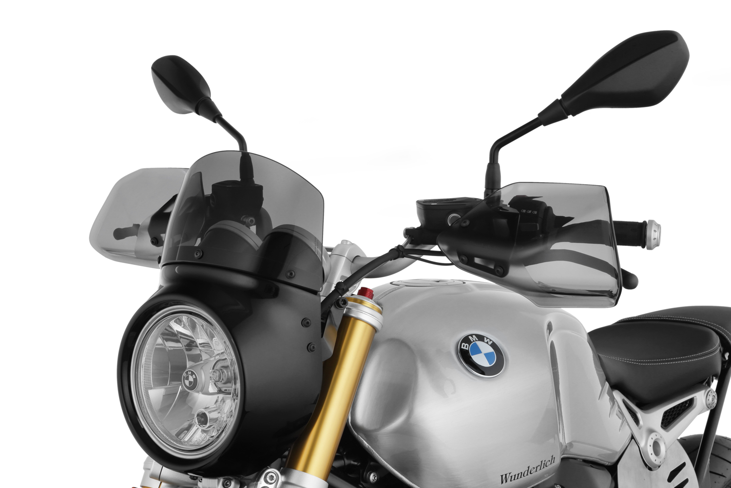 Wunderlich “VINTAGE” windshield for “VINTAGE TT” light screen - Image 5