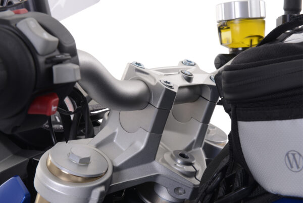 Wunderlich Handlebar riser - 25mm - silver F 800 R (2015-) - Image 2