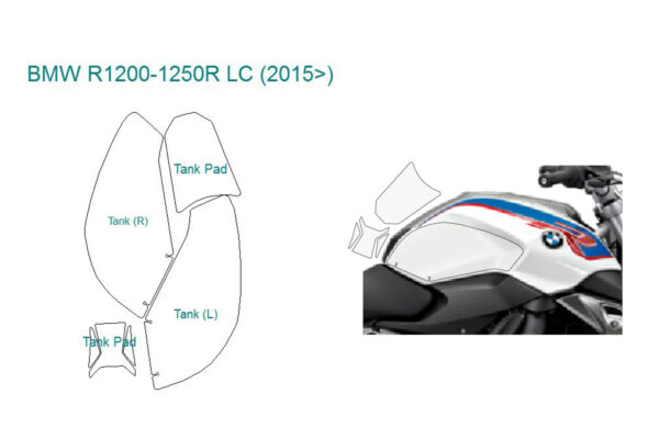 Paint and tank protection VentureShield 5-part Tank Set - Image 3