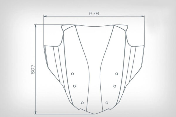 Wunderlich Windscreen »MARATHON« - clear K1600GT/ GTL/ B - Image 6