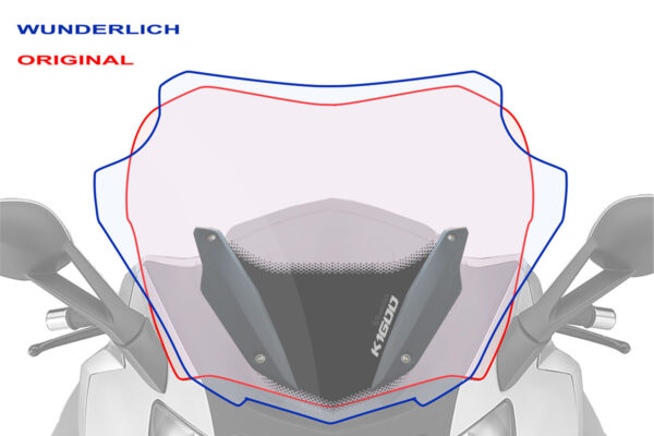 Wunderlich Windscreen »MARATHON« - clear K1600GT/ GTL/ B - Image 7