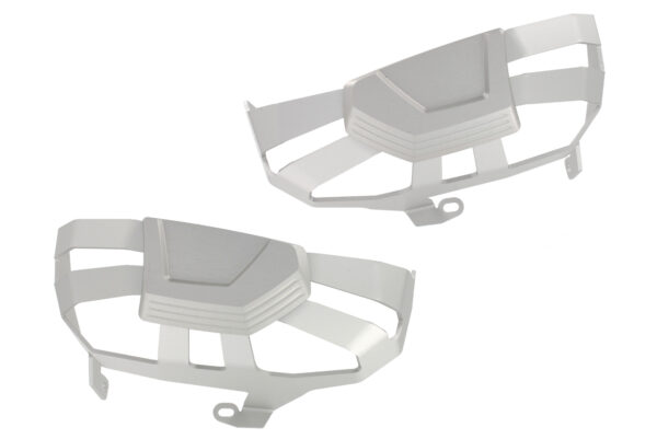 Valve cover & cylinder protectors left + right - silver R850/1100/1100 - Image 4