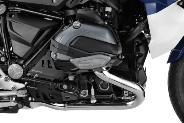 Valve cover & cylinder protectors left + right - black R1200GS/RT/RS LC - Image 9