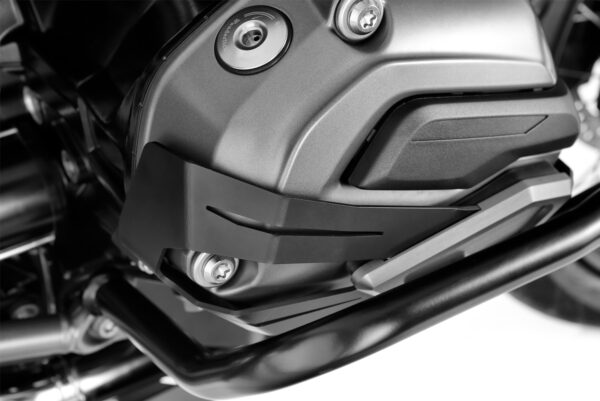 Valve cover & cylinder protectors left + right - black R1200GS/RT/RS LC - Image 3
