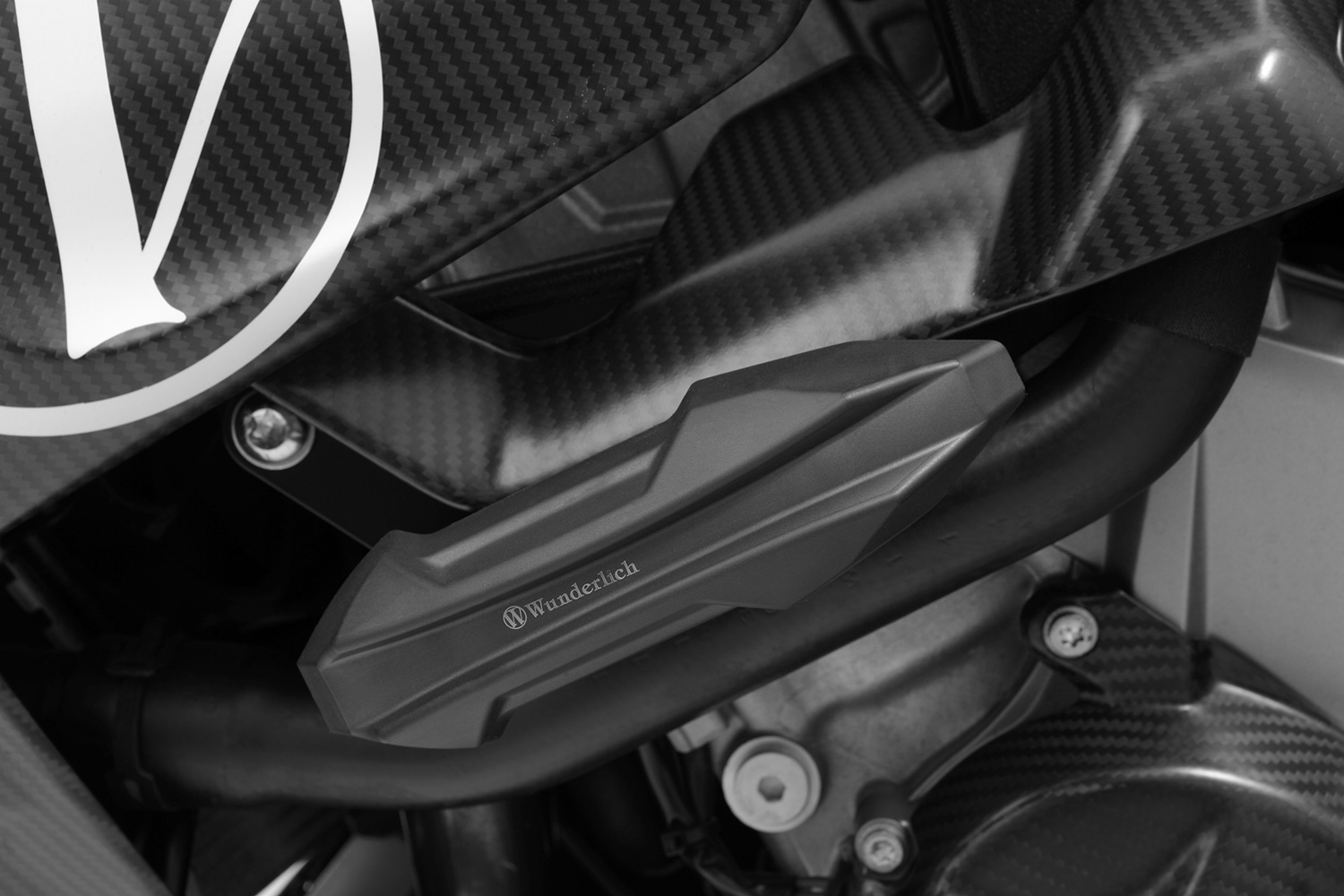Wunderlich crash pads RACING S 1000 R - Set - black (2017 - 2020) - Image 5