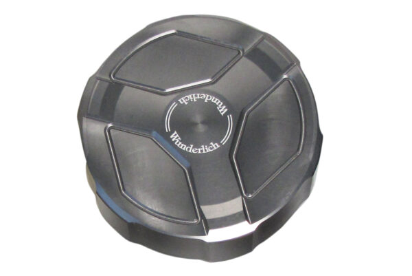 Brake reservoir aluminum cover rear - titanium R1200GS/R/RS LC, S1000RR - Image 3