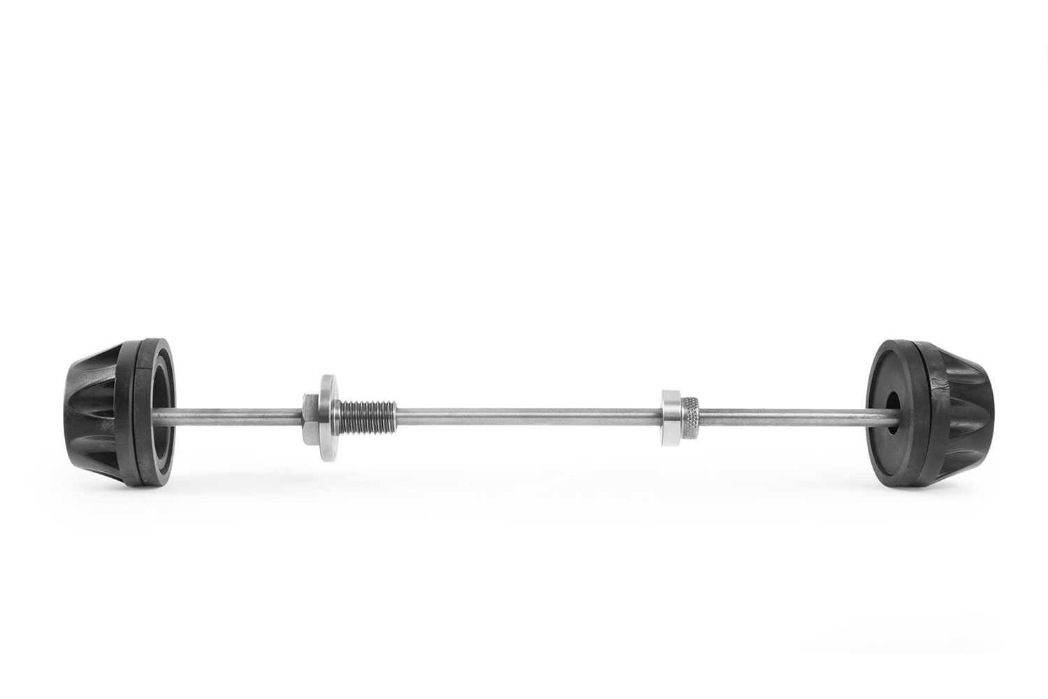 Wunderlich DOUBLESHOCK axle crash pads - front - black F 750GS, F 850GS, F900 - Image 6