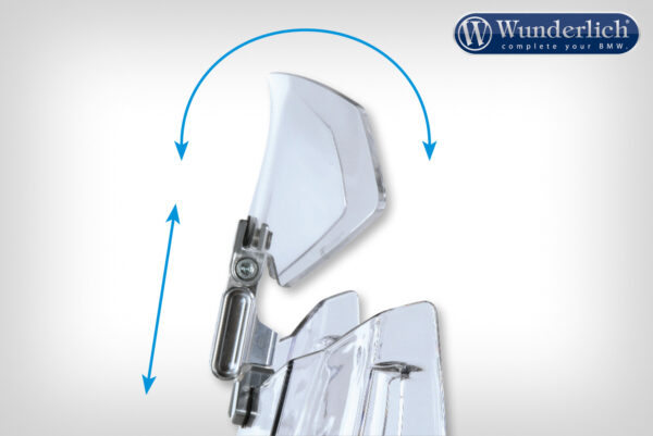 Wunderlich screen Deflector »VARIO-ERGO 3D+«  smoked grey - Image 2