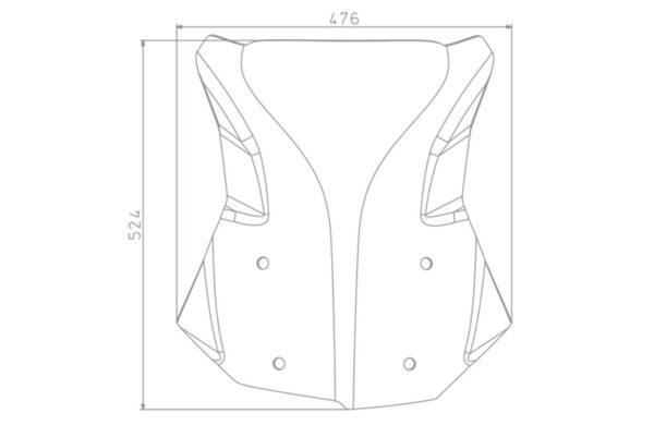 Wunderlich windshield MARATHON - smoked grey  R1200 GS/GSA LC/  R1250 GS/GSA - Image 6