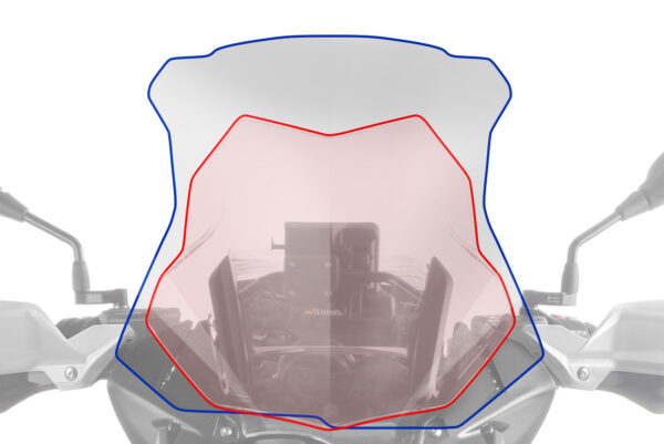 Wunderlich windshield MARATHON - smoked grey  R1200 GS/GSA LC/  R1250 GS/GSA - Image 7