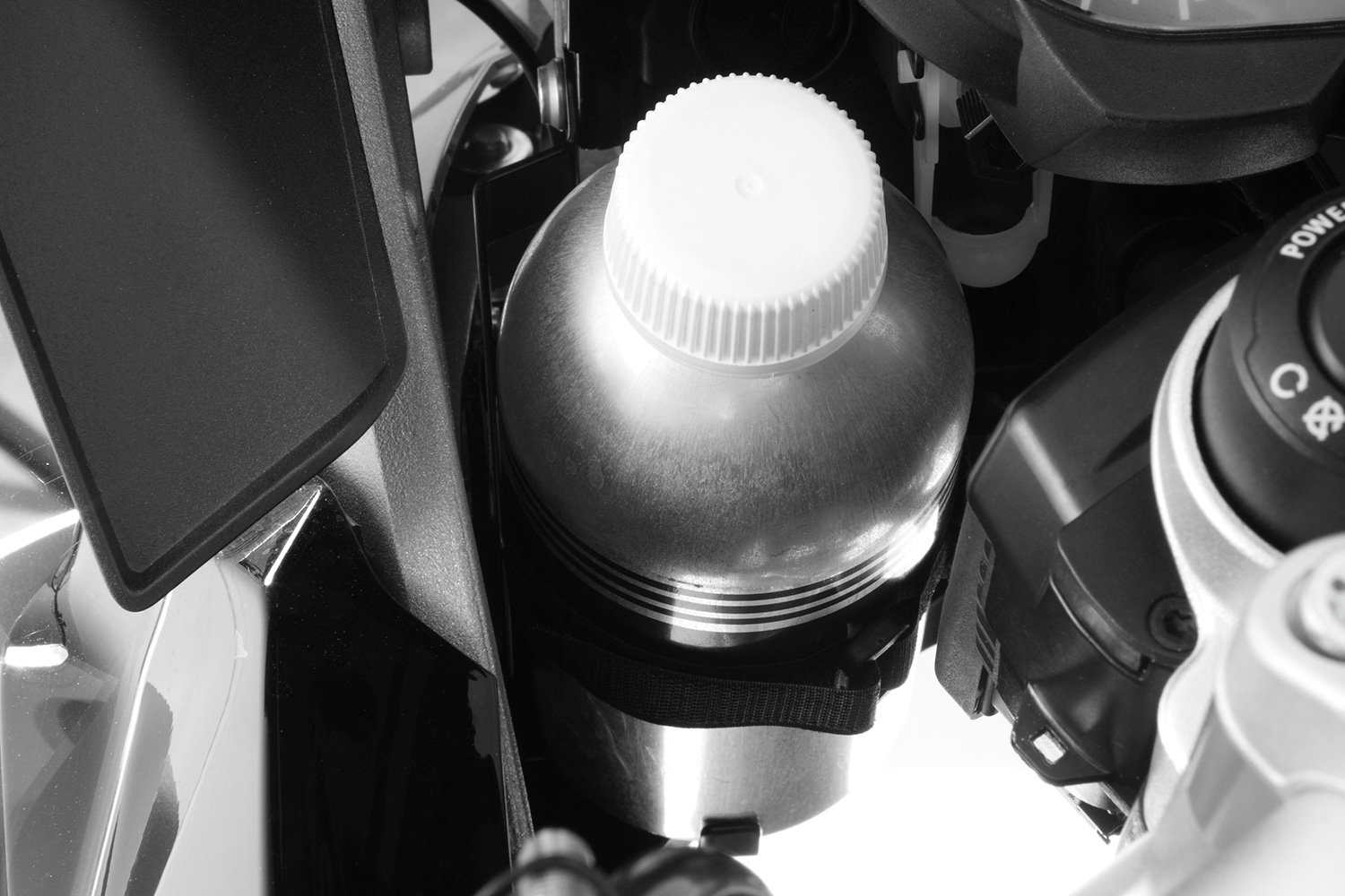 Wunderlich Bottle Holder for - black R 1250 GS/GSA, R 1200GS LC - Image 4