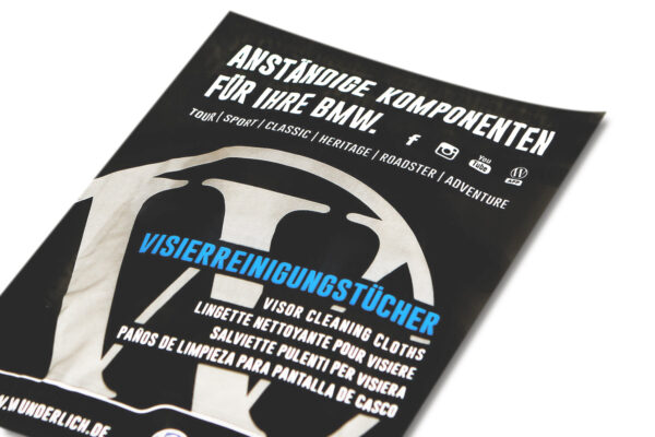 Wunderlich Visor cleaning cloths - Image 2