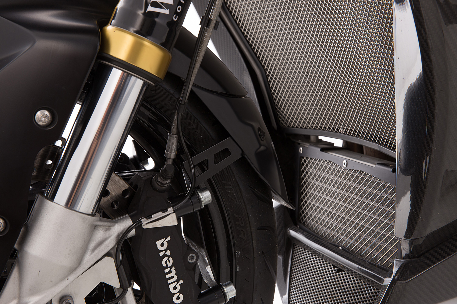 Wunderlich Mudguard extension EXTENDA FENDER XL S 1000 XR - front - black (-2019) - Image 7