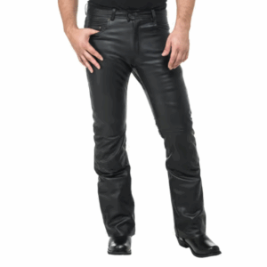 Sweep Bootcut miesten nahkahousut