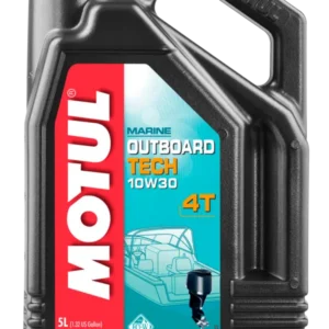 Motul OUTBOARD TECH 4T 10W30 Technosynteettinen perämoottoriöljy 5 litraa