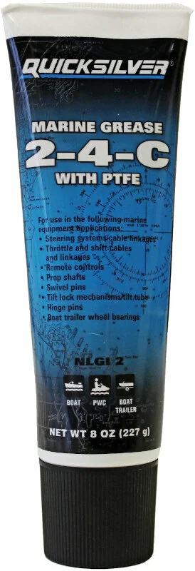 Quicksilver 2-4-C grease with PTFE tube 227g