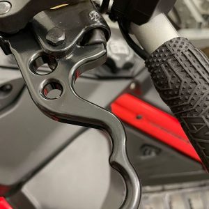 SPI Billet jarrukahva Ski-Doo / Lynx Gen 4/5 2008- (Jauhemaalattu musta)
