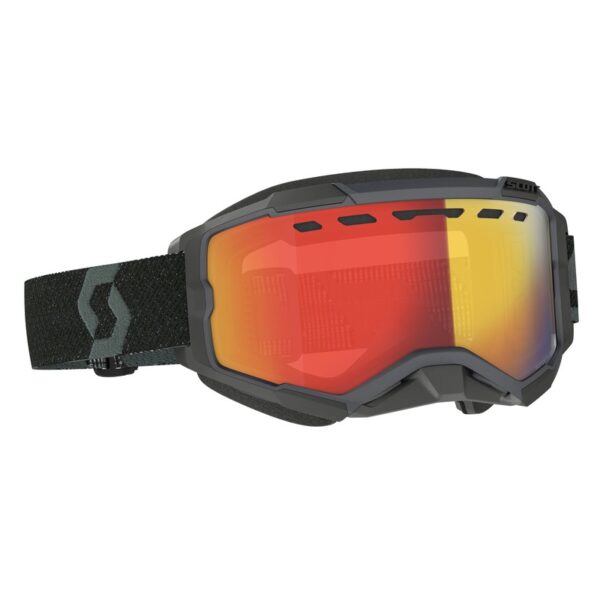Scott Fury ajolasit, Black, red chrome