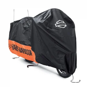 Harley-Davidson säilytyspeite musta/oranssi CVR, W/LOGO, FLT
