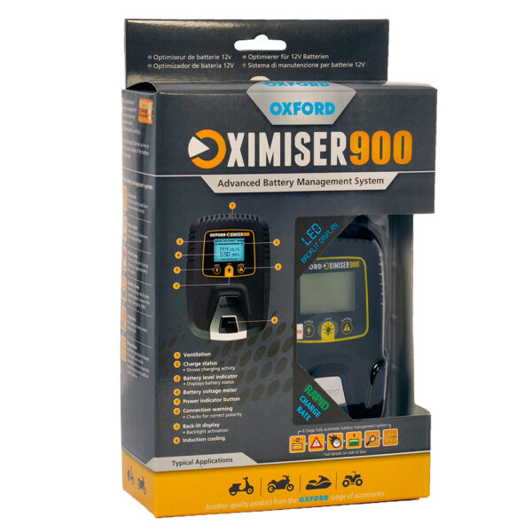 Oxford Oximiser 900 akkulaturi - Image 3