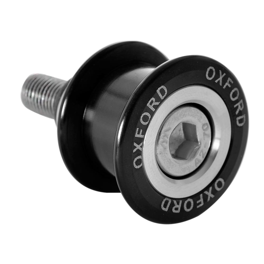 Oxford Premium Spinners M12 moottoripyörätelineen puolat (1.25 thread) musta
