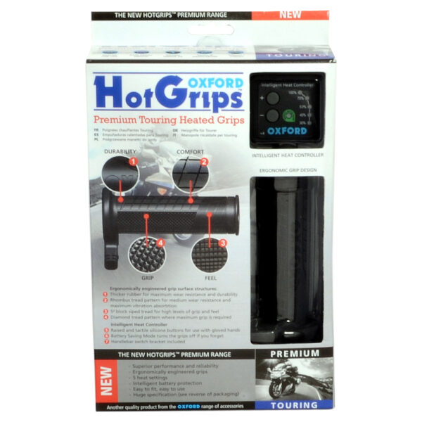 Oxford HotGrips kahvanlämmittimet Premium Touring