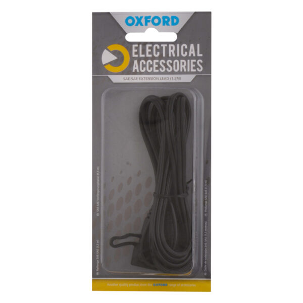 Oxford SAE-SAE 1.5mtr extension lead