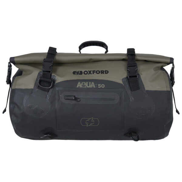 Oxford Aqua T-50 tavararulla 50L - Musta/Vihreä